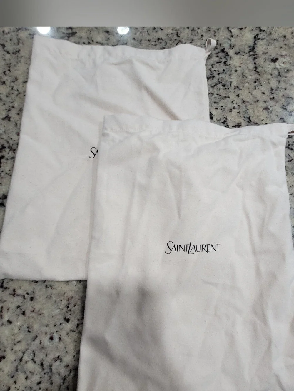Saint Laurent Dust Bags Set Of 2
